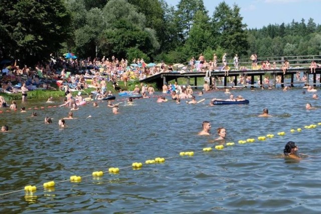 Kąpielisko na zalewie Czapielówka