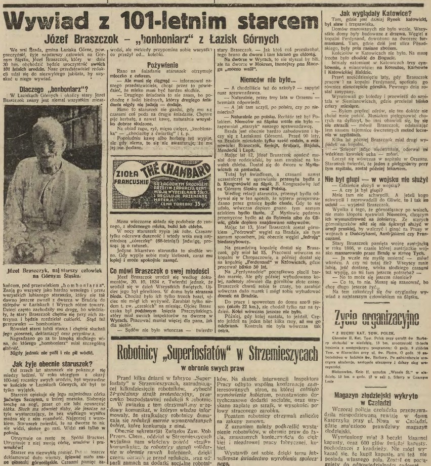 Gazeta "Polonia", wydawana przez Wojciecha Korfantego,...