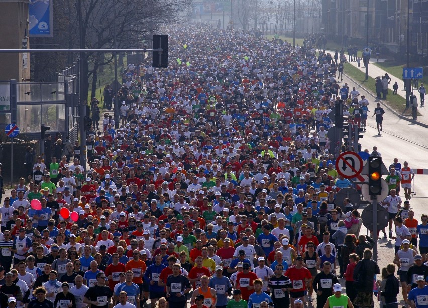 Rekord półmaratonu z 2011 roku - udział 214 rolkarzy