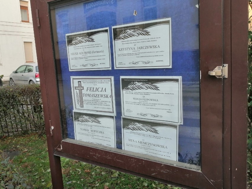 Nekrologi przy parafii pw. św. Andrzeja Boboli w Rawiczu - 17.11.2020