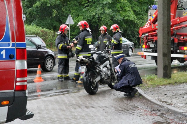 Śmiertelny wypadek na A1 w okolicach Lubienia Kujawskiego. Nie żyje 23-letni motocyklista.