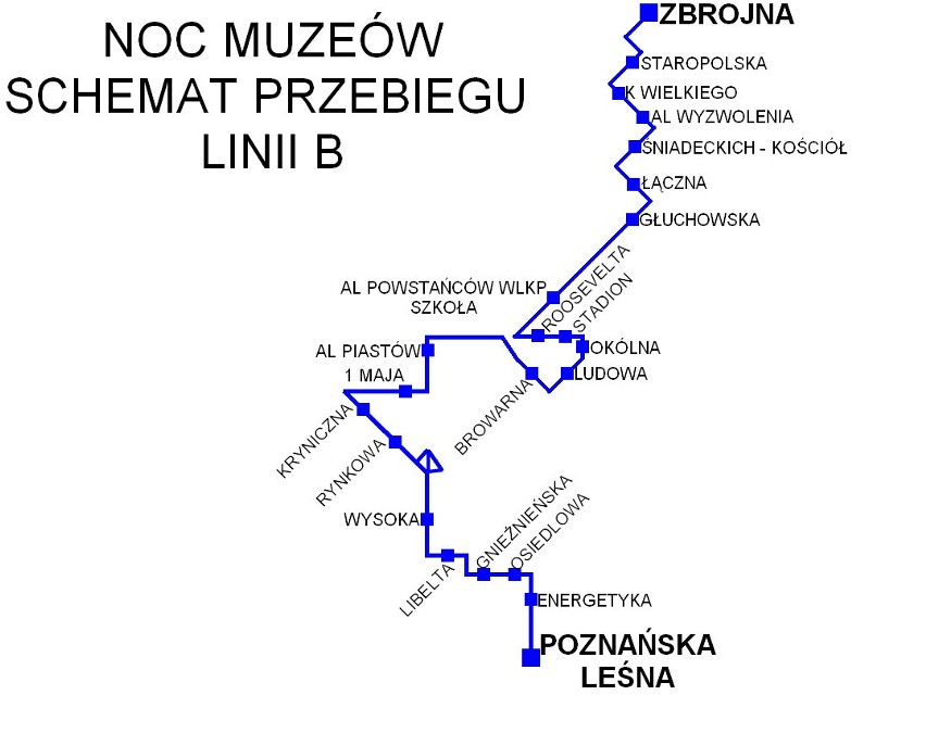 Na Noc Muzeów bezpłatnym autobusem