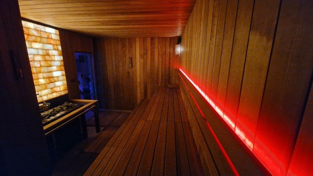 Tak prezentuje się saunarium w Strzelcach Opolskich.