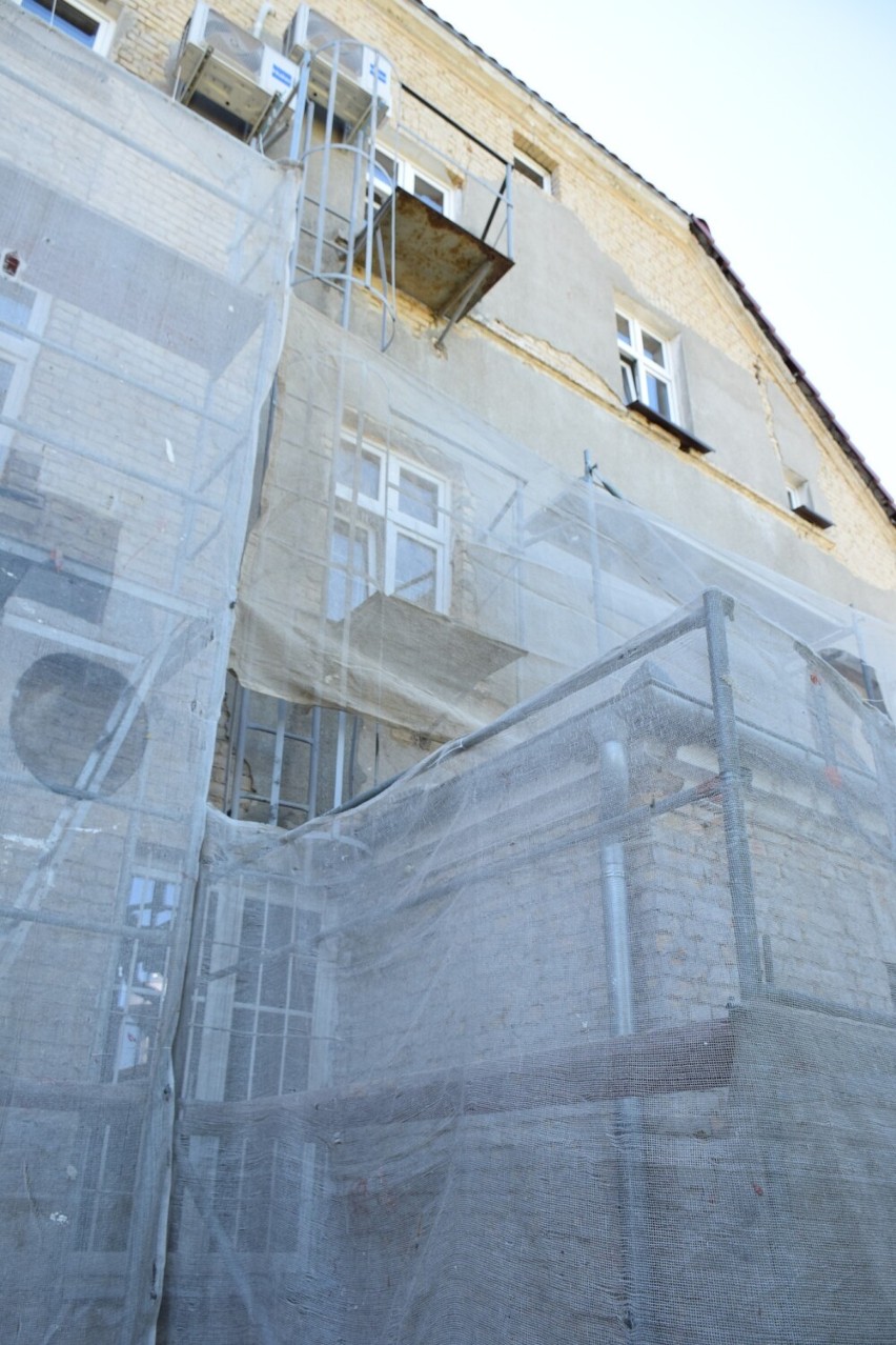 Trwa remont budynku PUP w Międzyrzeczu