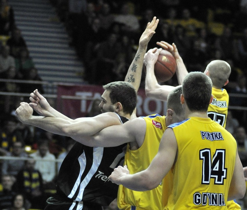 17.03.2013 gdynia..polska liga koszykowki . tauron basket...