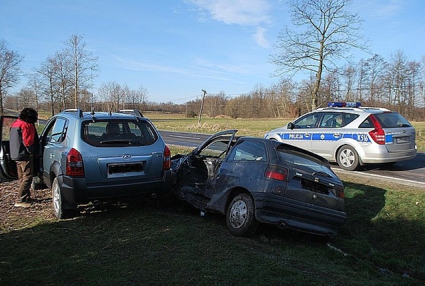 Wypadek na trasie Futory-Oleszyce