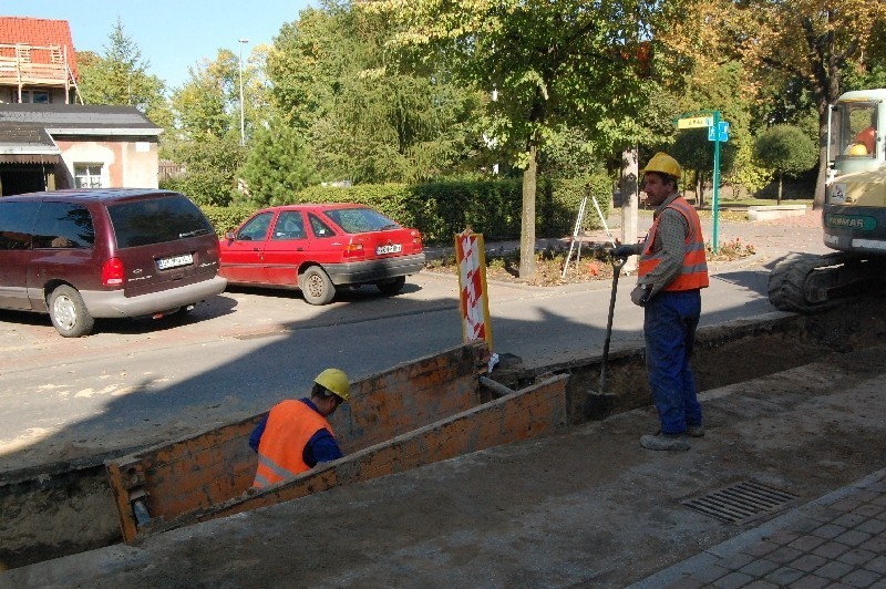 Kwidzyn: Trwa modernizacja sieci kanalizacyjnej w ulicach Braterstwa Narodów i Warszawskiej