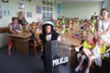 Tczew: przedszkolacy z „Jarzębinki” odwiedzili policjantów [ZDJĘCIA]