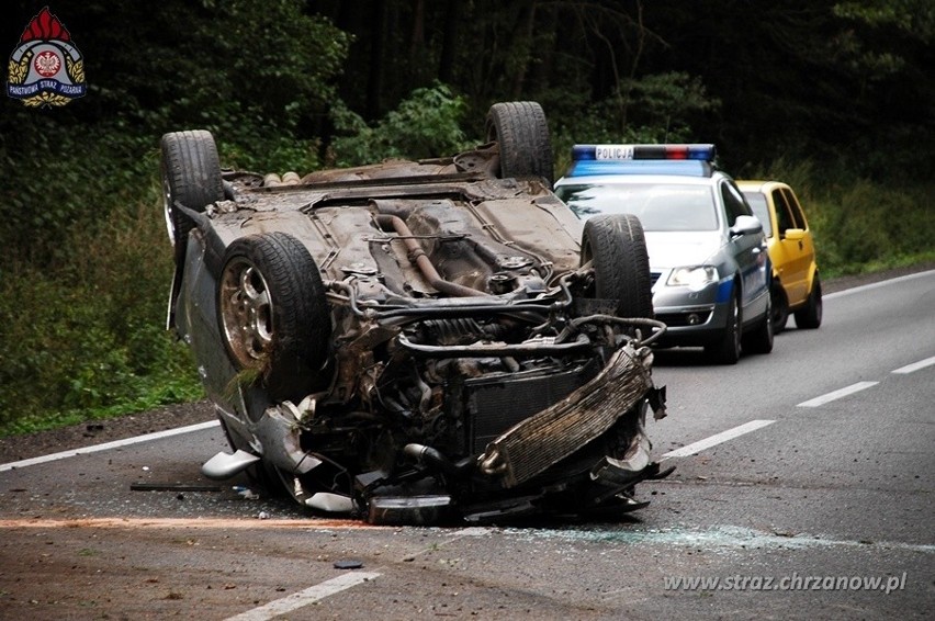 Wypadek w Zagórzu pod Chrzanowem