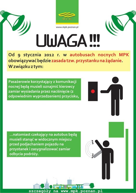 Takie ulotki wiszą w autobusach