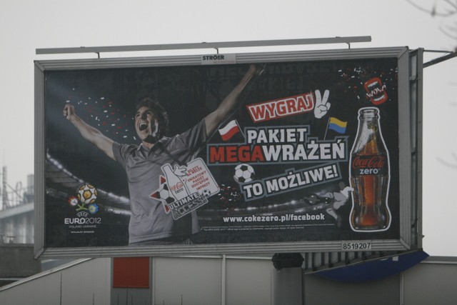Billboard Coca-Coli w Chorzowie