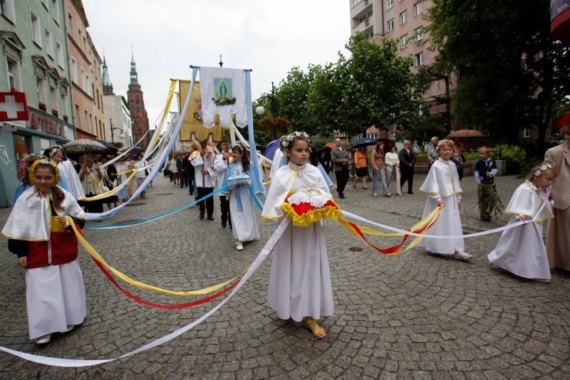 Procesja Bożego Ciała w Legnicy