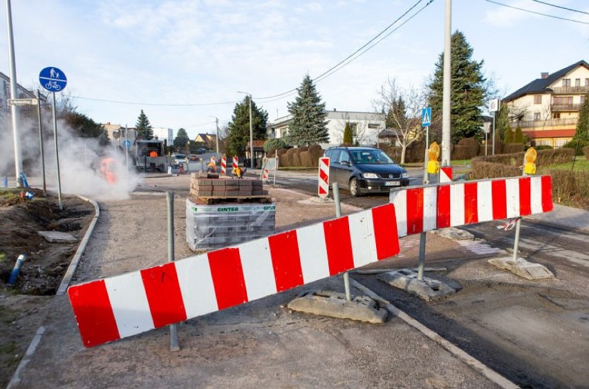 Do lutego ma potrwać remont skrzyżowania ulic Małcużyńskiego...