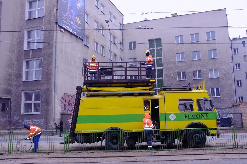 Remont Grunwaldzkiej - na odcinku od Zeylanda do Matejki...