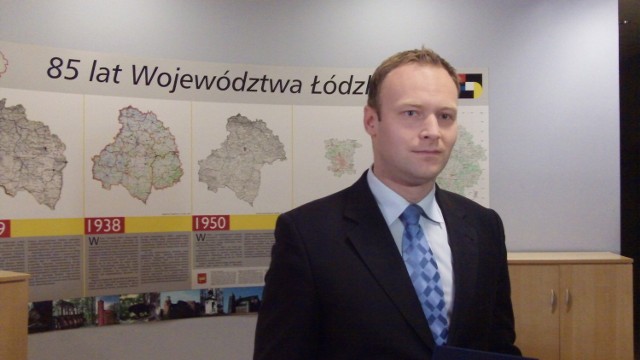 Marcin Mastalerek, szef klubu radnych Prawa i Sprawiedliwości w Sejmiku Wojewódzkim.