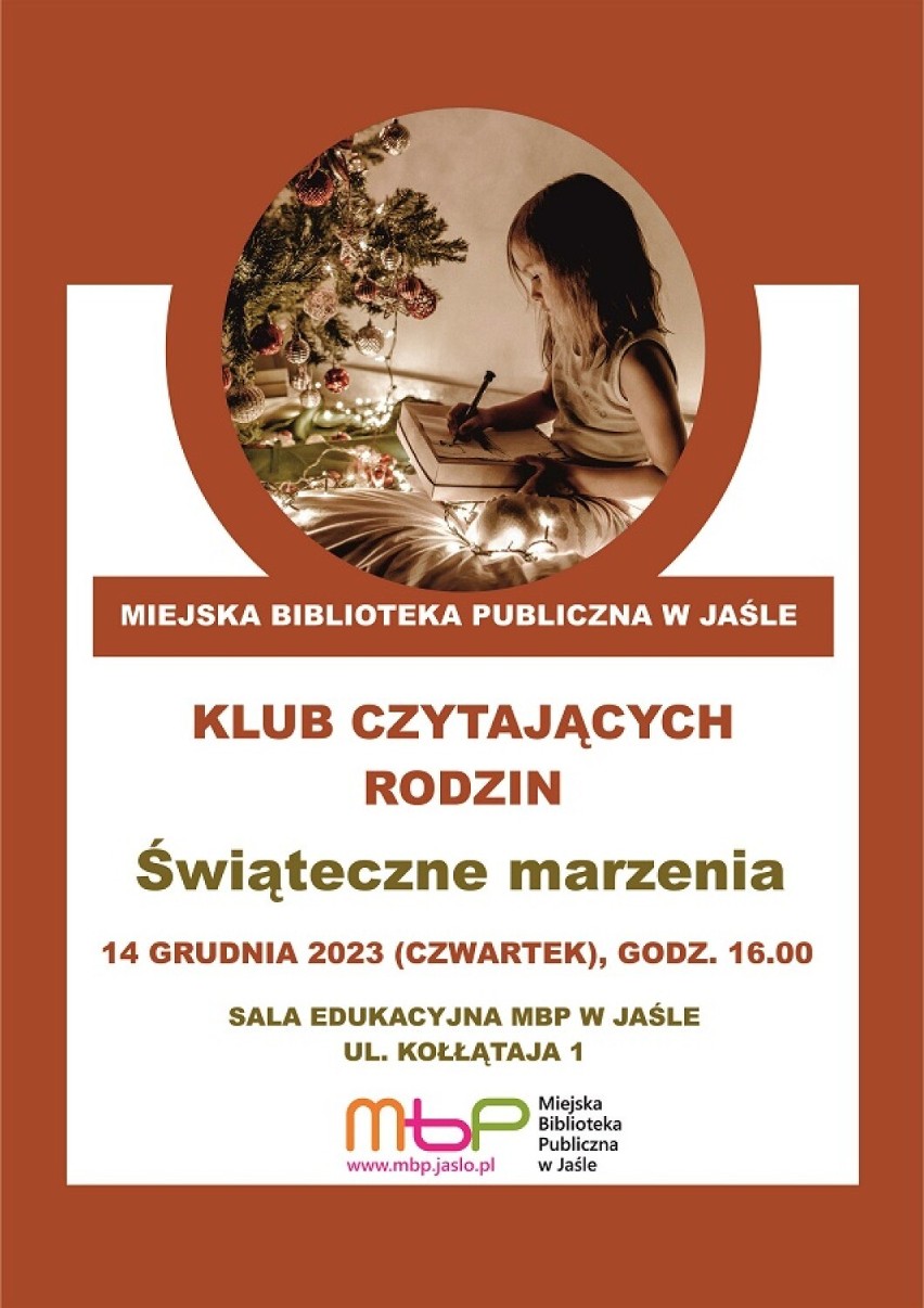 Klub Czytających Rodzin w Miejskiej Bibliotece Publicznej w Jaśle