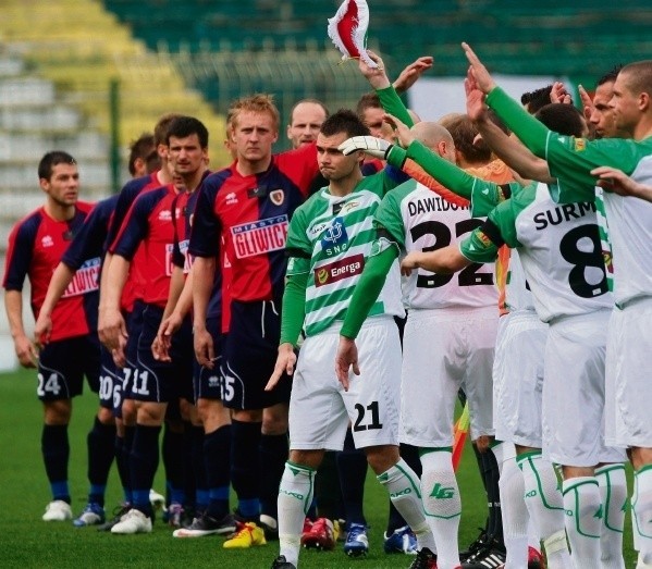 Spotkanie Lechii Gdańsk z Piastem Gliwice budziło emocje zanim jeszcze się rozpoczęło