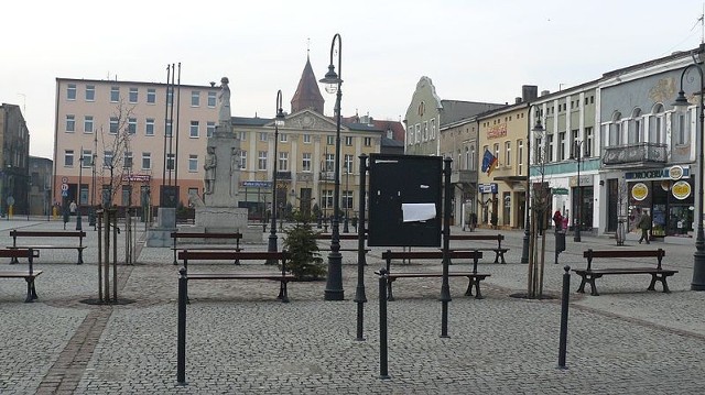 Wąbrzeźno - rynek.