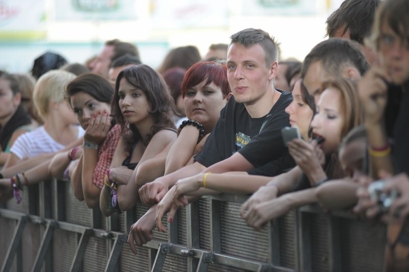 Publiczność na jarocińskim festiwalu jak zwykle dopisała.