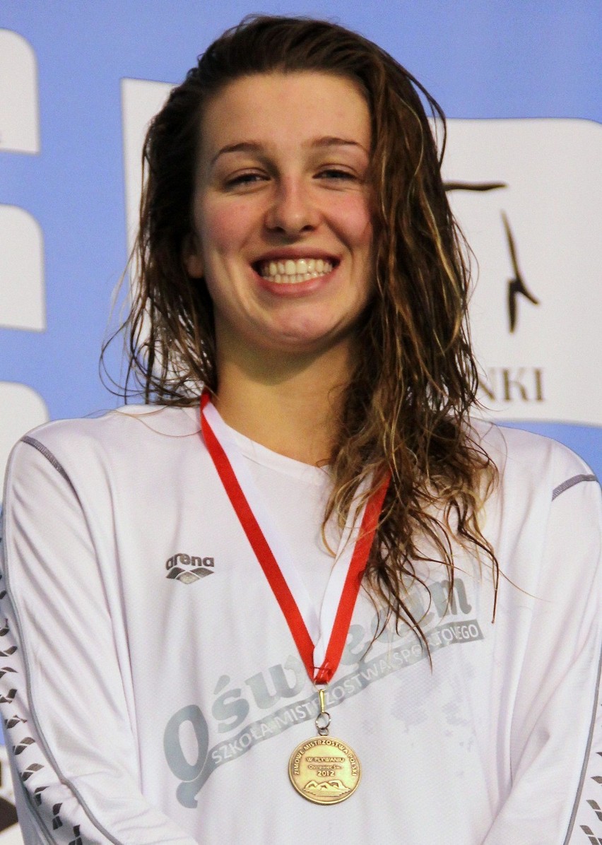 Katarzyna Górniak zdobyła indywidualnie brązowy medal na 100...