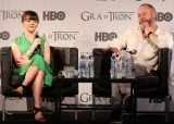 Maisie Williams i Liam Cunnigham z serialu „Gra o Tron” w Warszawie [zdjęcia]