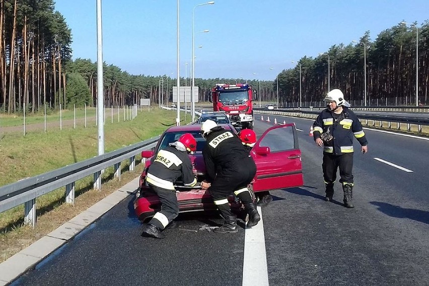 Do wypadku doszło na 129 kilometrze trasy S3 między...