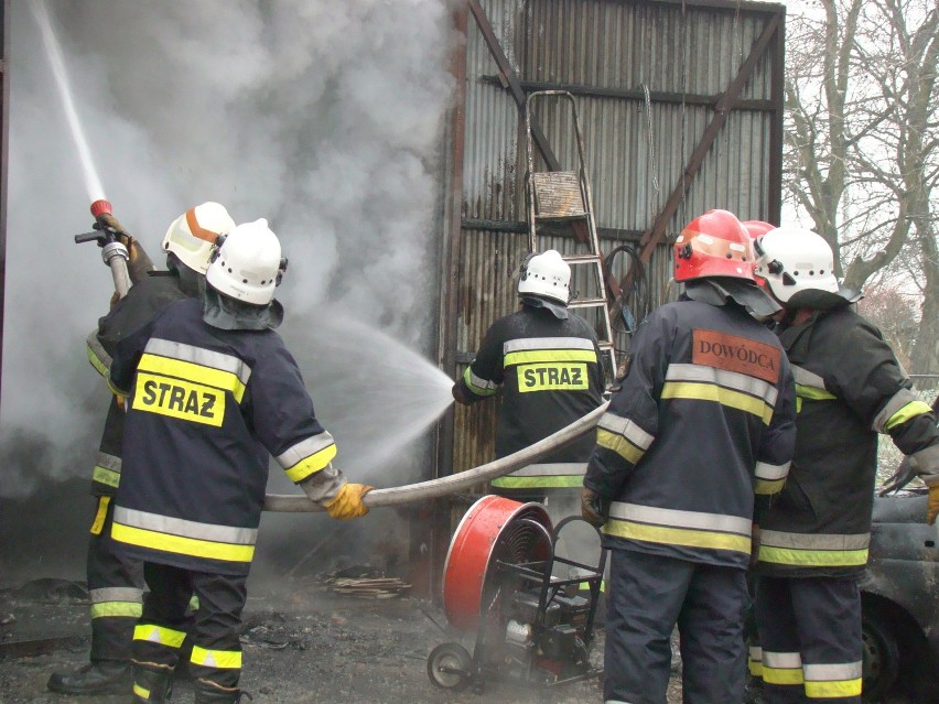 Pożar w Radoczy.