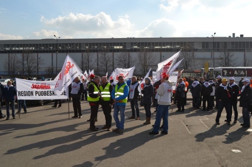 Strajk włoski w Fiacie w Tychach