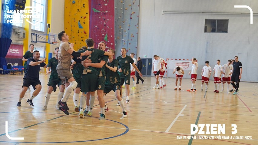 Futsaliści Akademii Nauk Stosowanych im. Stanisława Staszica w Pile w finale AMP! Zobaczcie zdjęcia z turnieju półfinałowego
