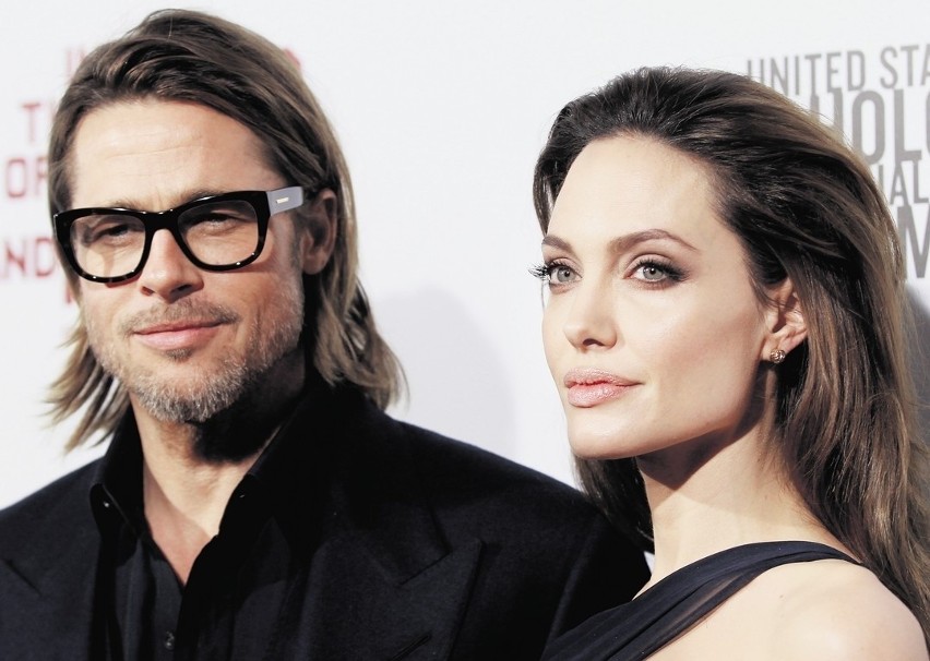 Angelina Jolie i Brad Pitt...