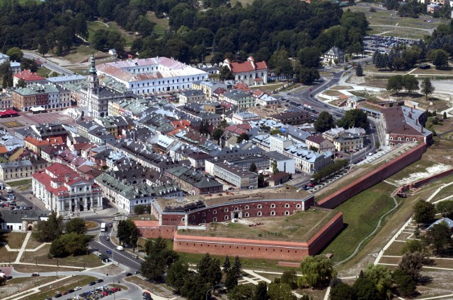 Lubelskie z lotu ptaka 2012: Zdjęcia Zamościa w Kurierze Lubelskim