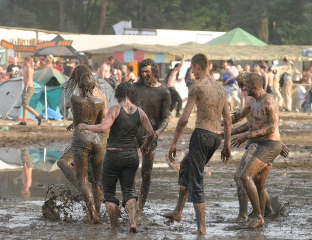 Festiwal w Jarocinie to tradycyjnie nie tylko muzyka....