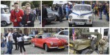 Zabytkowe samochody na rynku Głogowie. Zlot starych pojazdów przyciągnął tłumy. ZDJĘCIA