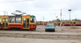 Wypadek tramwaju MPK Łódź z autem. Symulacja, ćwiczenia [ZDJĘCIA]