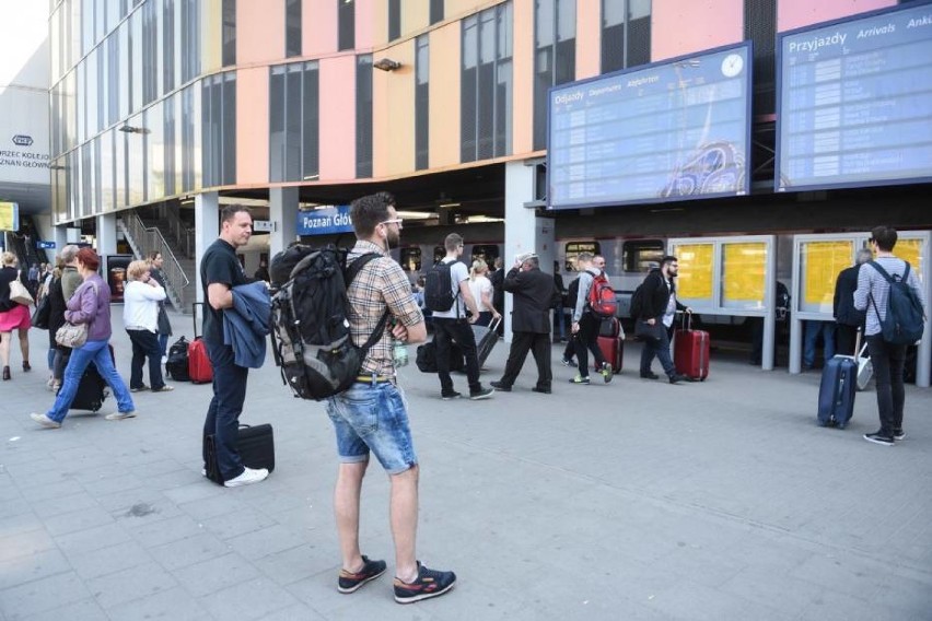 Poznań Główny: Awaria komputera sterującego ruchem. Duże opóźnienia pociągów