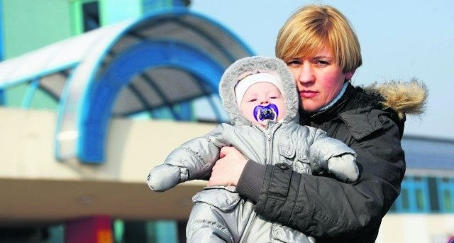 Agnieszka Zawiślak urodziła syna w domu.  Jak mówi, do szpitala przy Borowskiej zgłosiła się mając regularne skurcze