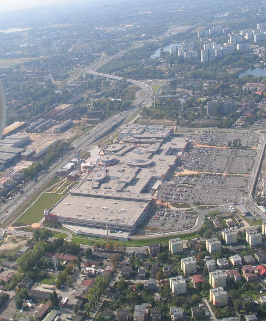 SCC jeszcze przed rozbudową. teraz na miejscu parkingu też...