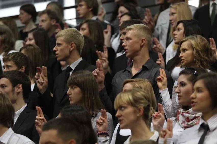 Gdańsk: Inauguracja roku na AWFiS (ZDJĘCIA)