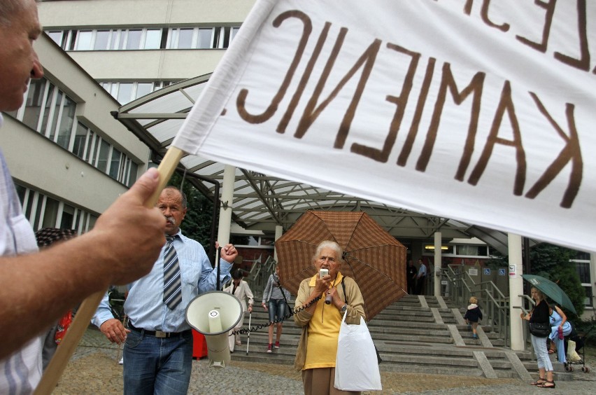 Protest w Krakowie: lokatorzy walczą o swoje prawa [ZDJĘCIA]