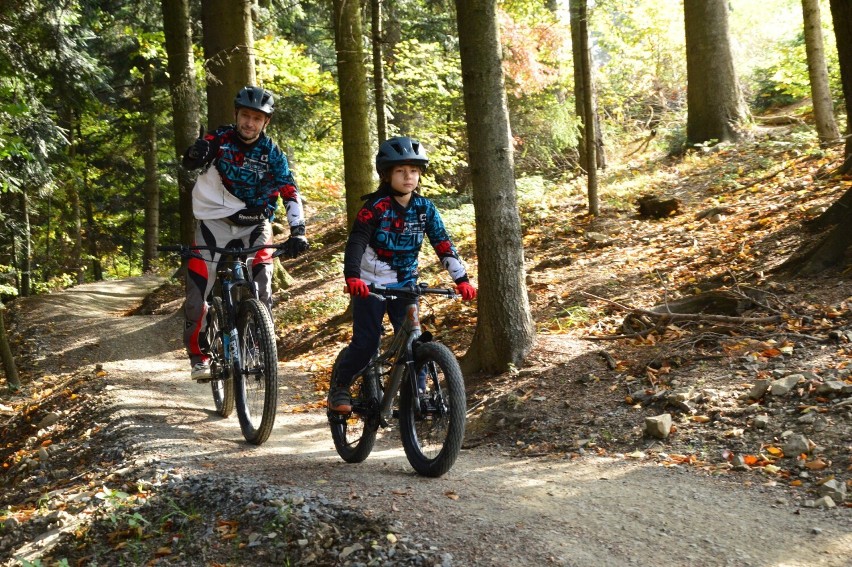 Otwarcie Myślenice Singletracks na górze Chełm