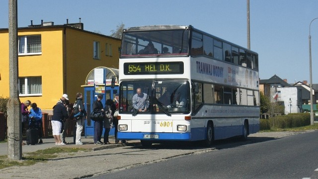 W Jastarni specjalny autobus zabierze pasażerów wodnego tramwaju prosto do Helu.