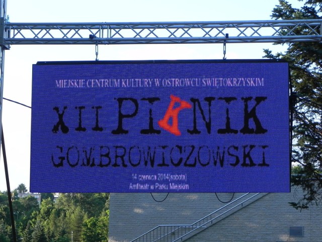 W Ostrowcu Świętokrzyskim odbył się po raz 12. Piknik Gombrowiczowski.