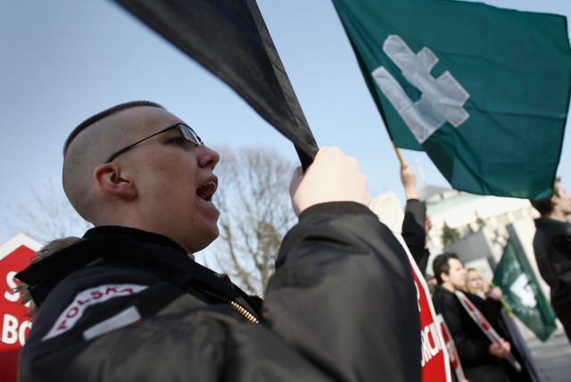 Demonstracja nacjonalistów w Warszawie