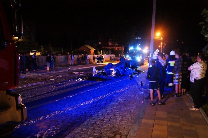 Tragiczny wypadek na Olczy - ciężki stan jednego z rannych