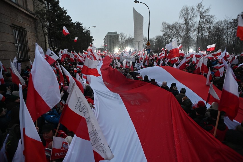 Trwa "Marsz Wolnych Polaków"