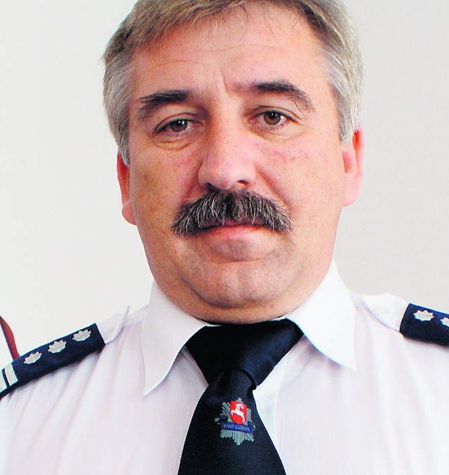 Insp. Jacek Buczek, komendant miejski policji w Lublinie