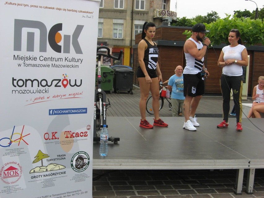 Maraton fitness odbył się na pl. Kościuszki w Tomaszowie