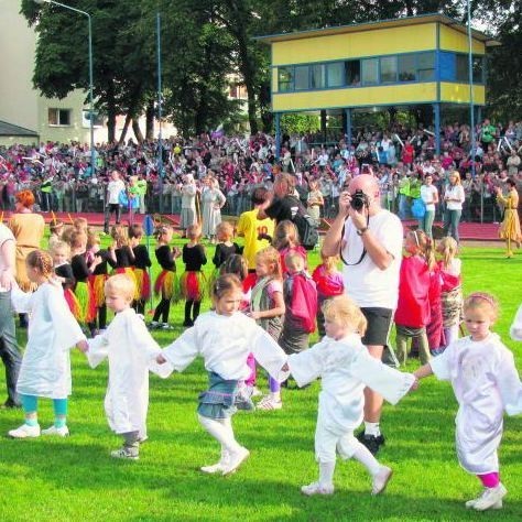 Na stadionie przy ulicy Kusocińskiego odbywa się wiele imprez dla dzieci i młodzieży