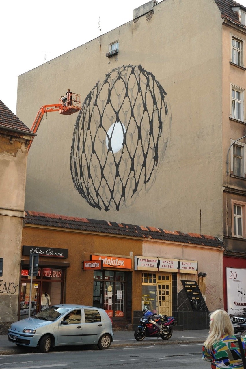 Festiwal Murali Outer Spaces 2011: Mural przy ul. Garbary