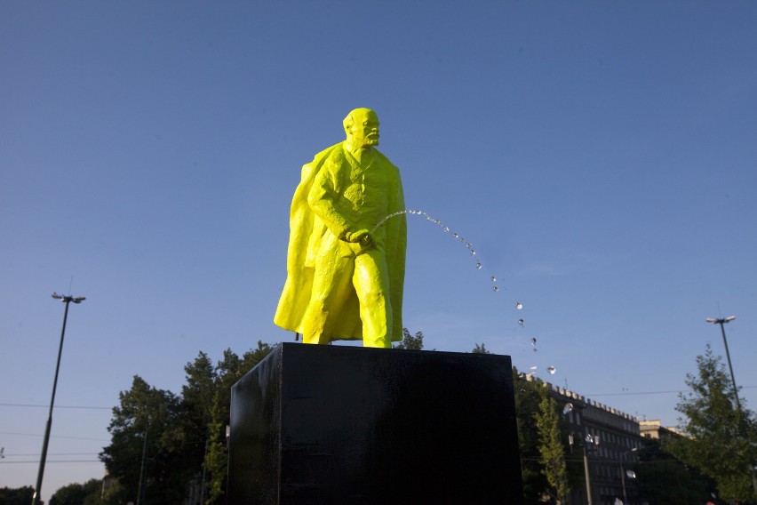 6. Grolsch ArtBoom Festival w Krakowie: miniaturowa statua Lenina w Nowej Hucie [ZDJĘCIA]